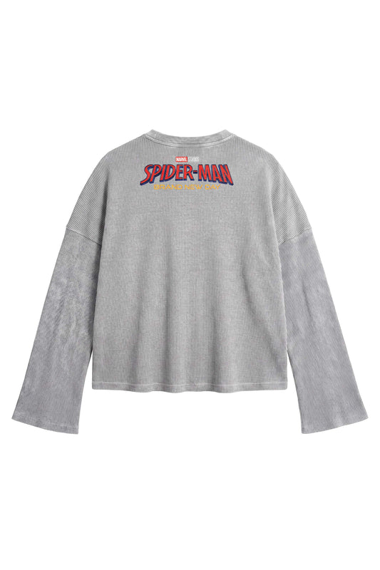 SPIDEY-01 WAFFLE TEE