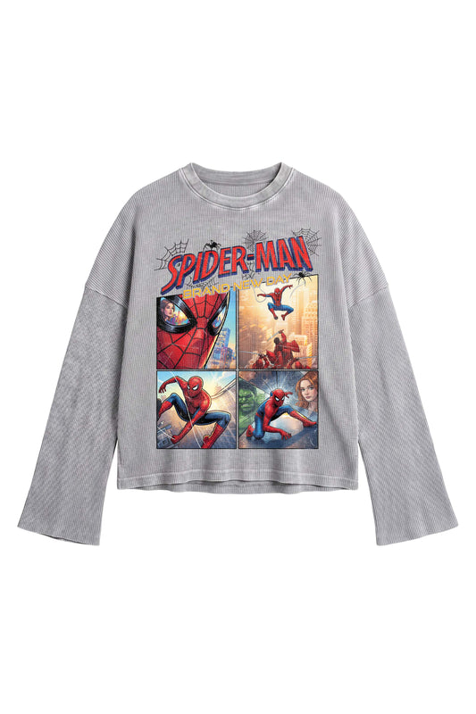 SPIDER-MAN WAFFLE TEE